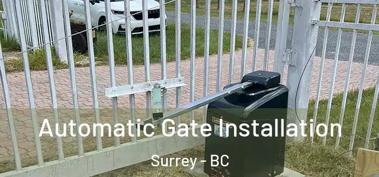 Automatic Gate Installation Surrey - BC