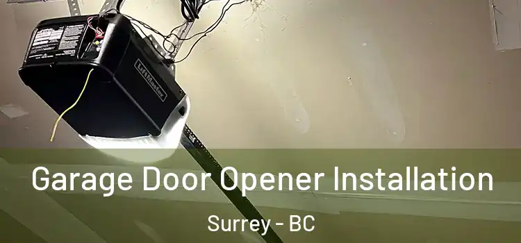  Garage Door Opener Installation Surrey - BC