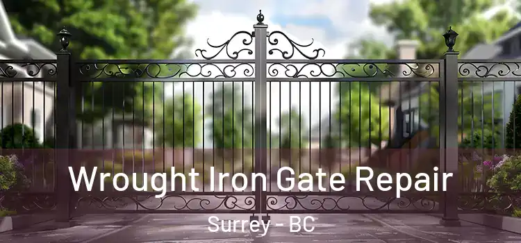 Wrought Iron Gate Repair Surrey - BC
